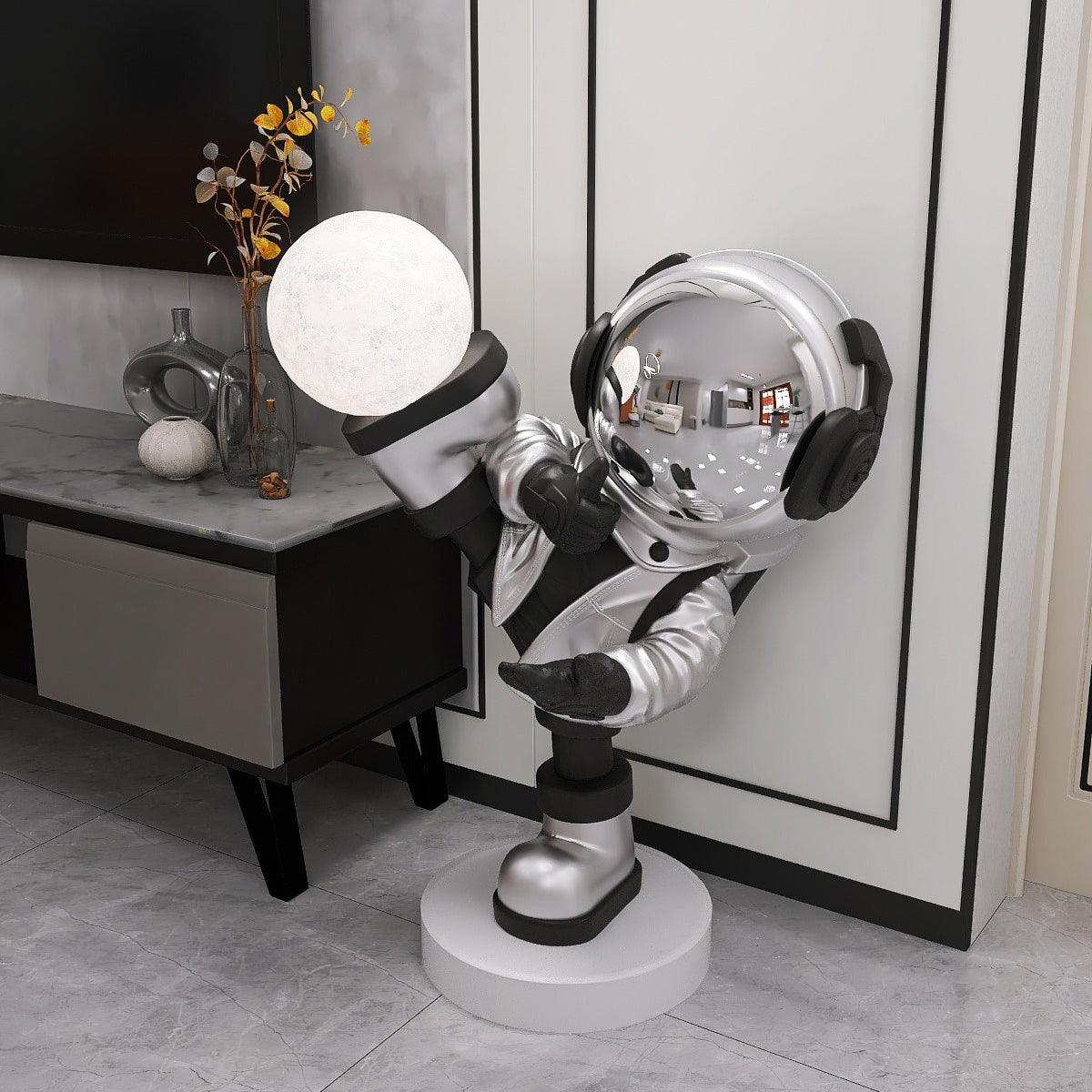 Built-in Battery Floor Lamp - Sculpture Floor Lamp