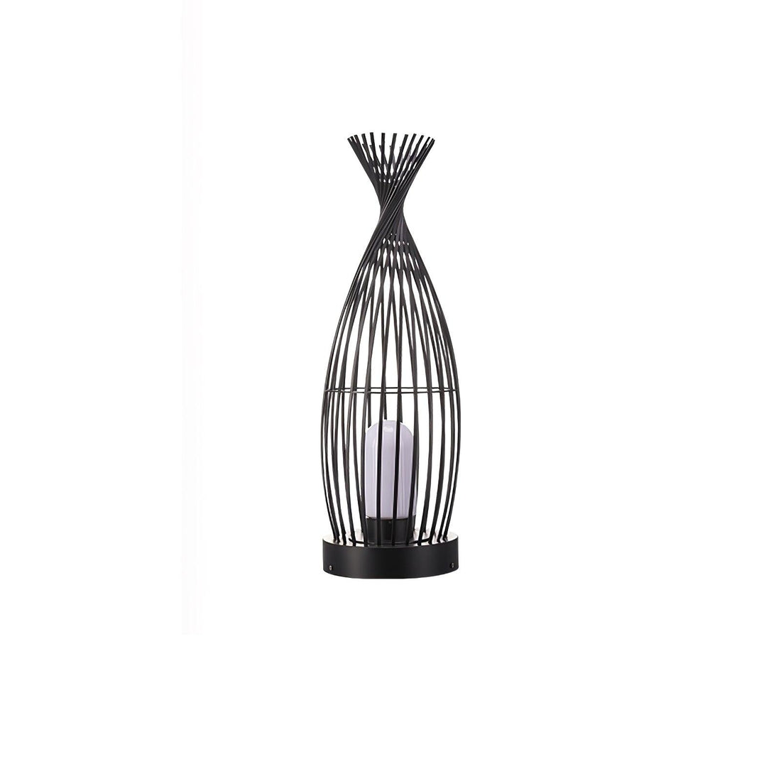 Modern Lantern Light - Spherical Striped Ambience Lamp for Outdoor