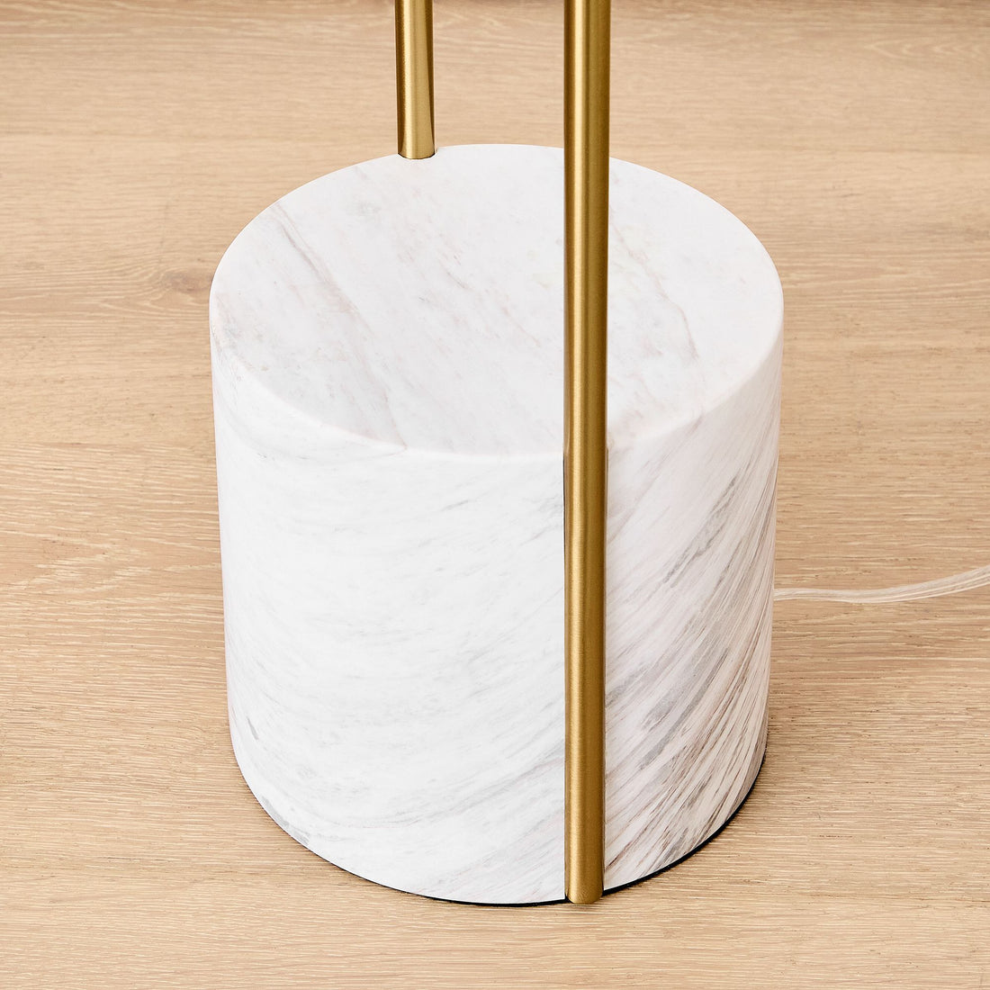 Luma Minimalist Industrial Table Lamp and Floor Lamp – Metal Frame with Soft Fabric Shade for Home and Office