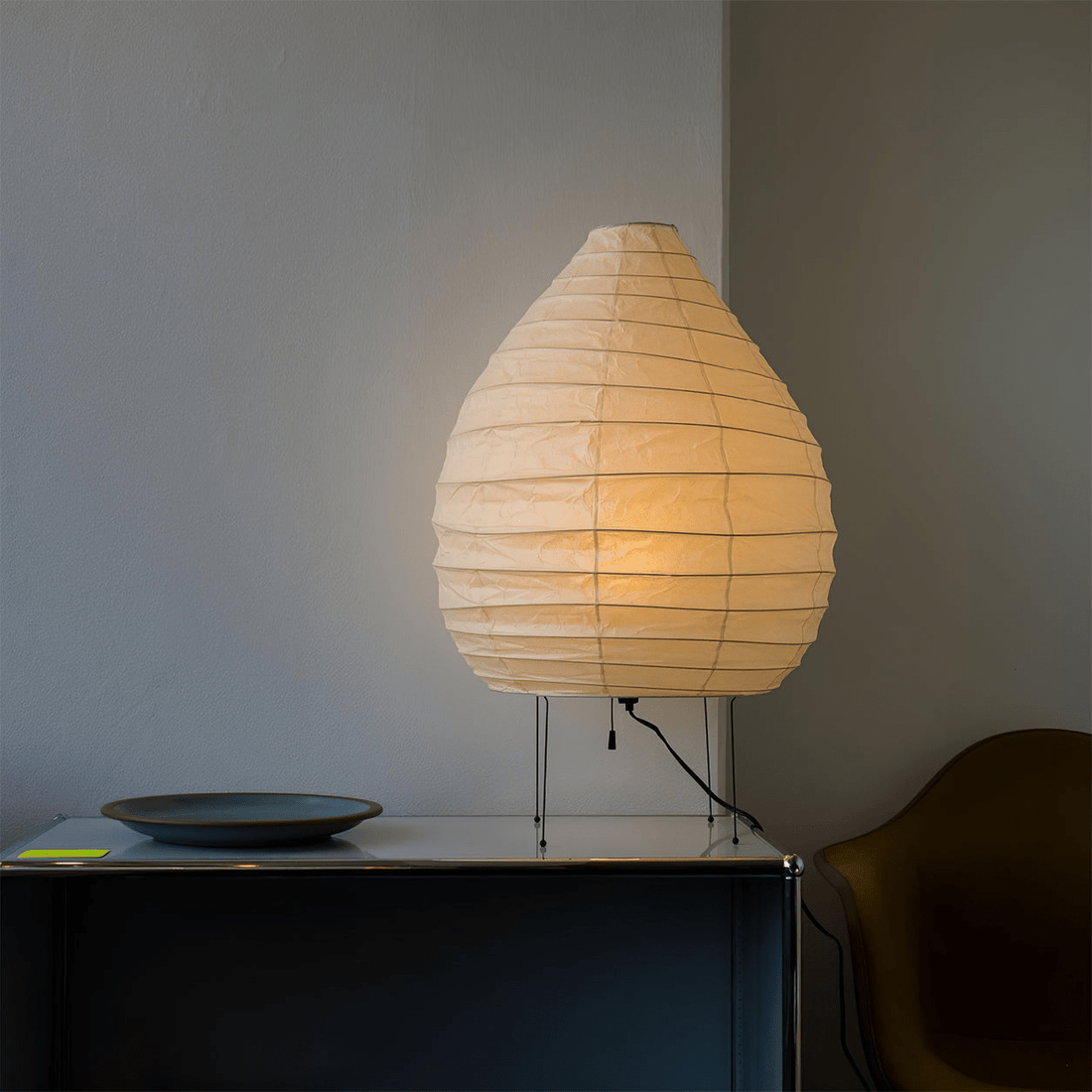 Tischlampe aus Washi-Papier – Laternendesign für Wohnzimmer und Schlafzimmer