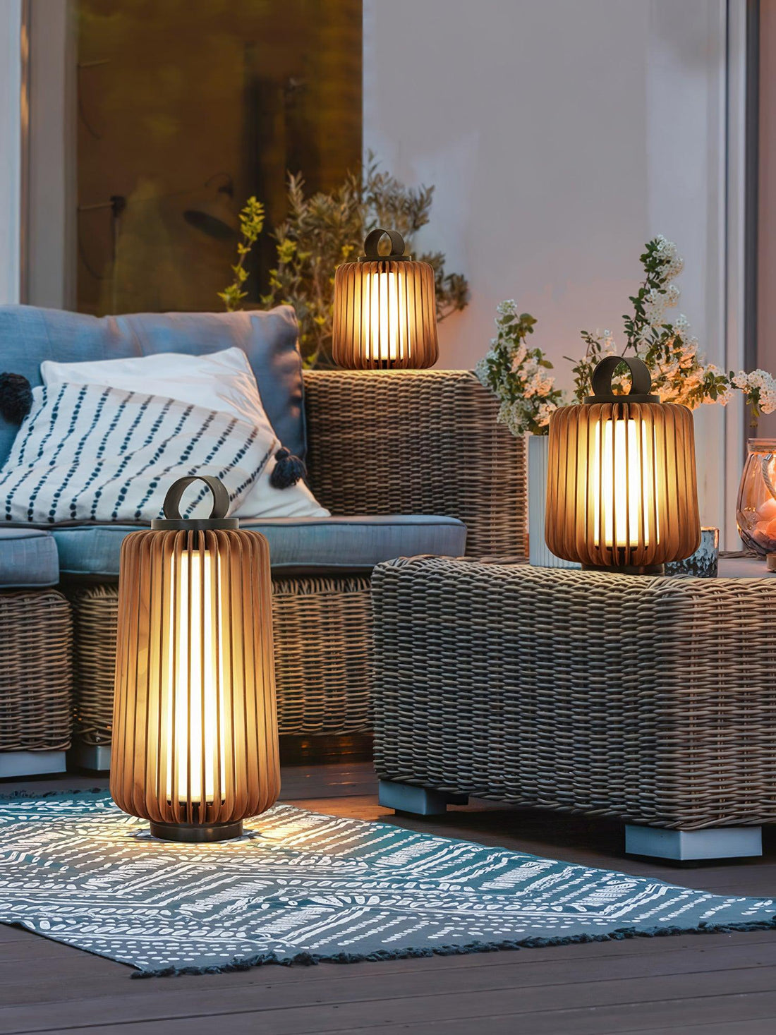 Tragbare Laterne für den Außenbereich – wasserdichte Campinglampe für Abenteuer