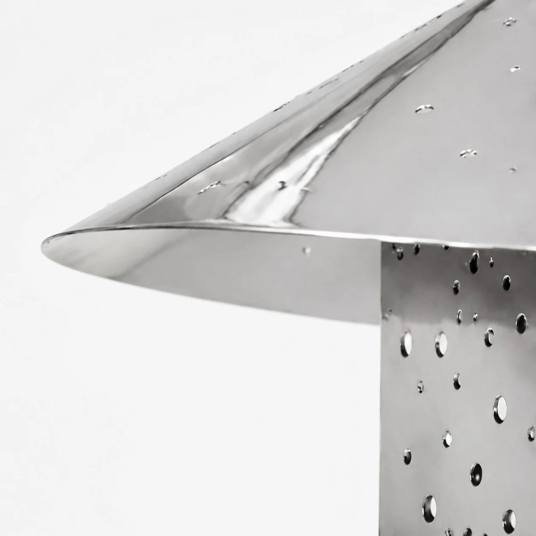 Bauhaus Hollow Silver Single Pendant Light