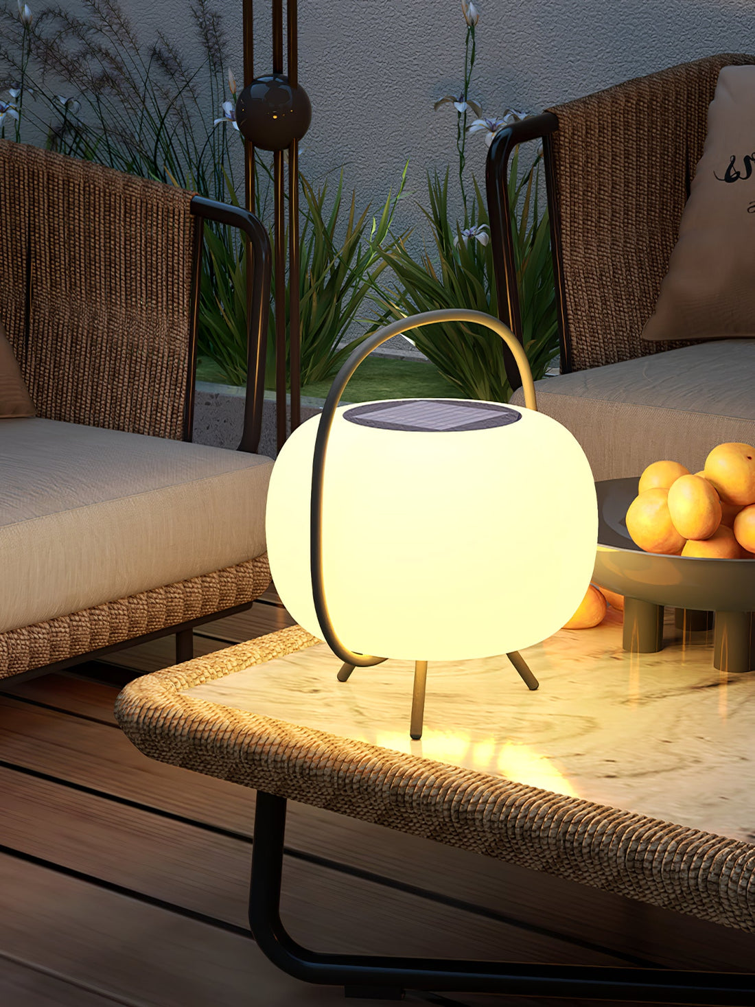 Lantern Outdoor Lamp - Solar Outdoor Lamp Great for Patios