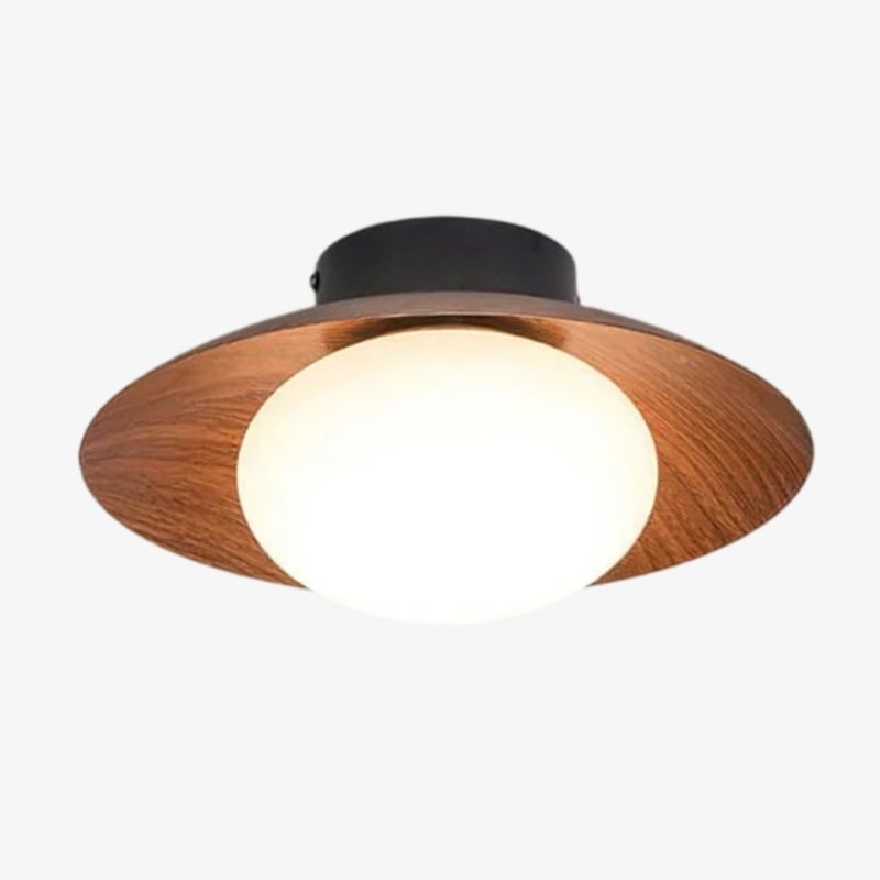 Oribela Sculptural Globe Ceiling Light Modern Flush Mount for Kitchen and Lounge