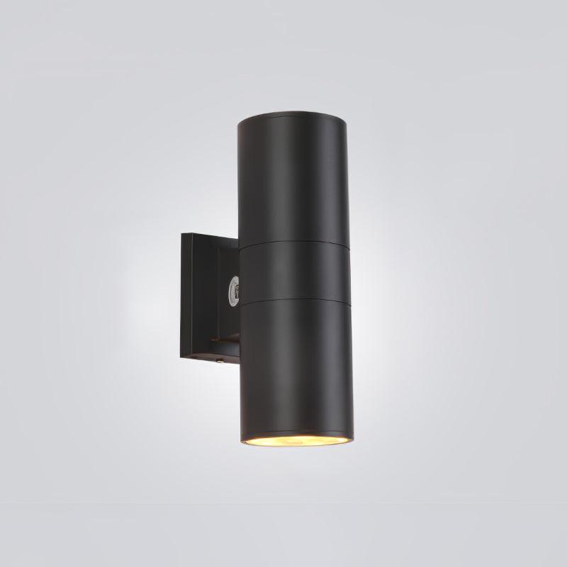 Zylindrische Außenwandleuchte - Wasserdichte moderne Lampe für den Garten