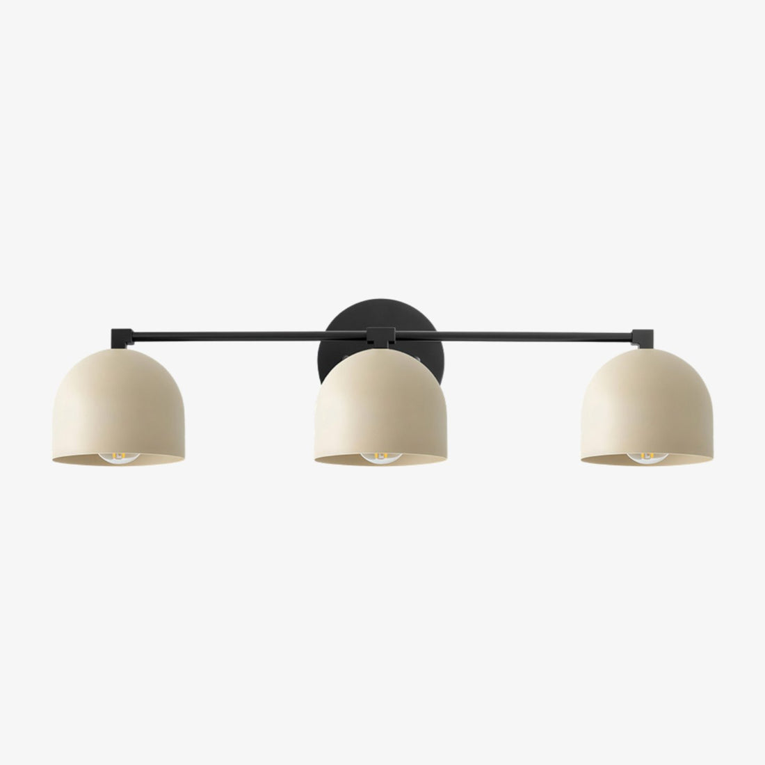 Metio Dome Mid-Century Deep Ball Schminklampe - Messing Wandleuchte