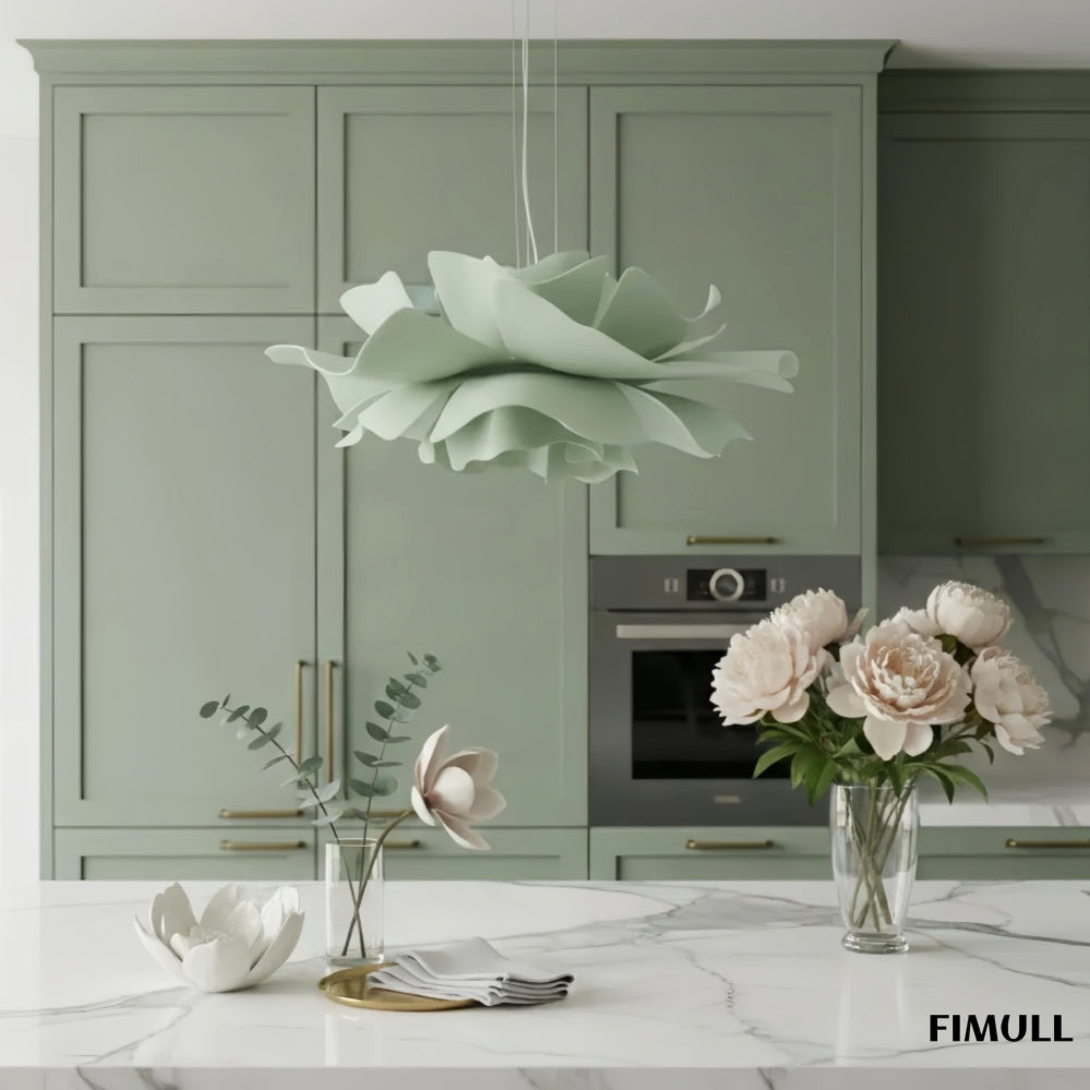 Lotus Flower Petal Pendant Light Nordic Style for Living Room