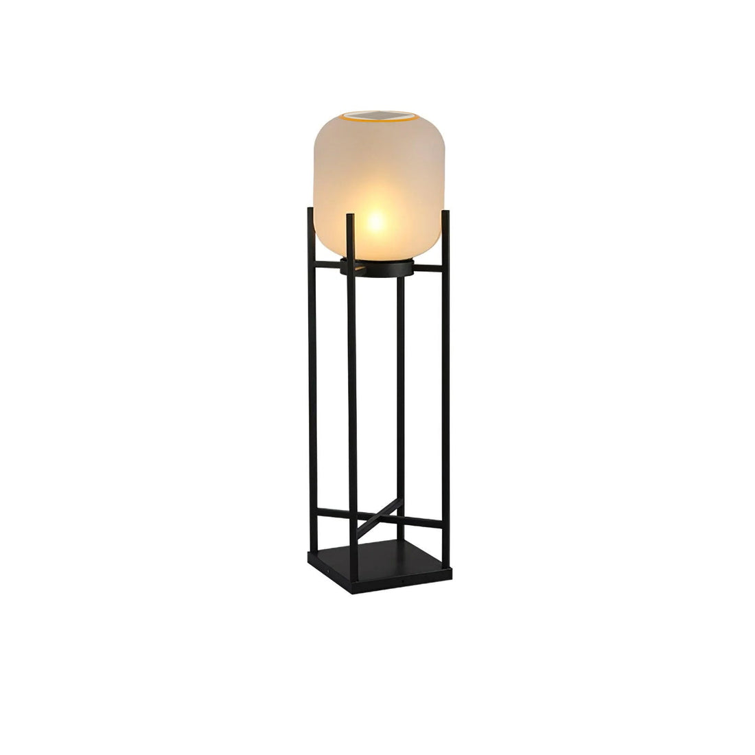 Solar Lantern Floor Lamp - Waterproof Outdoor Light for Garden & Patio