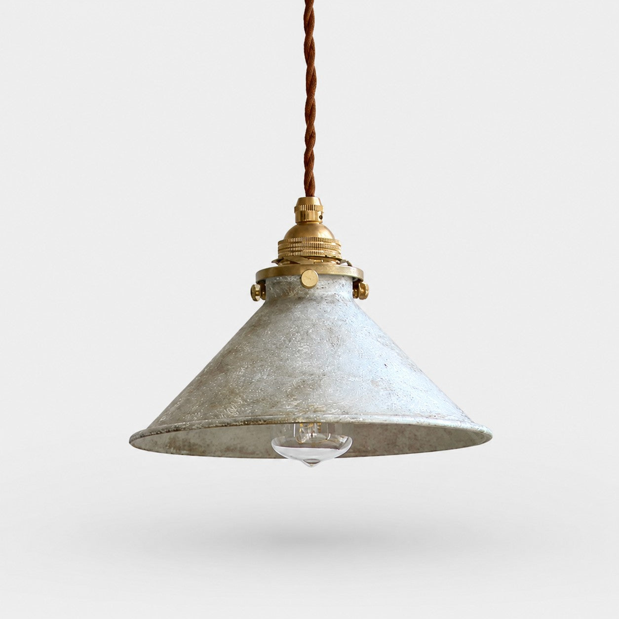 Hand-Rusted Nordic Farmhouse Pendant Light Fixture