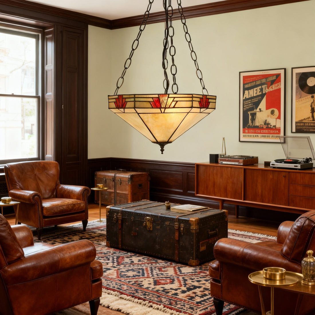 TF Nevada Pendant Light – Artisanal Glass Contemporary Inversion for Dining Areas and Entrances