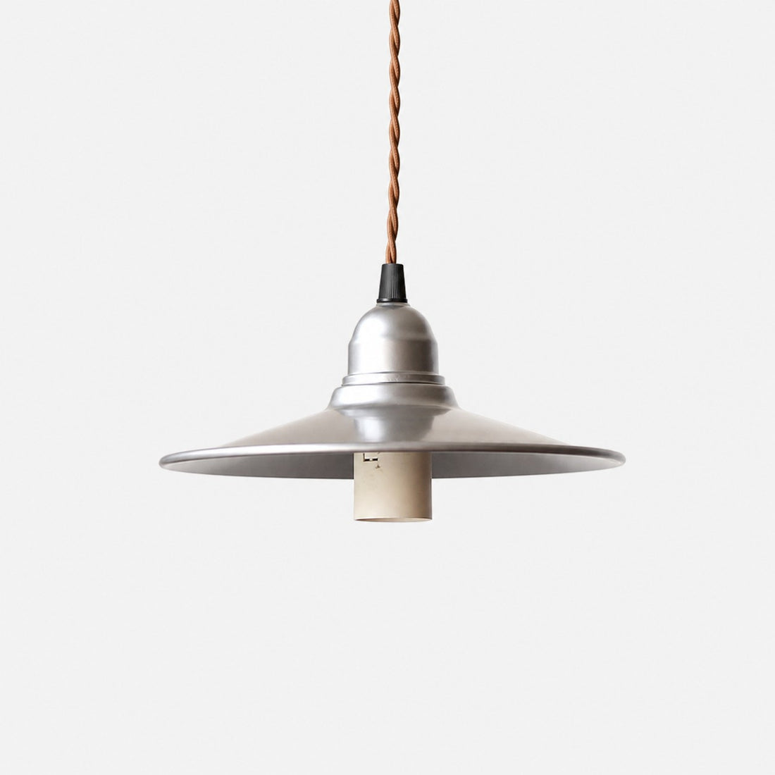 Swallow Wing Shade silver pendant light