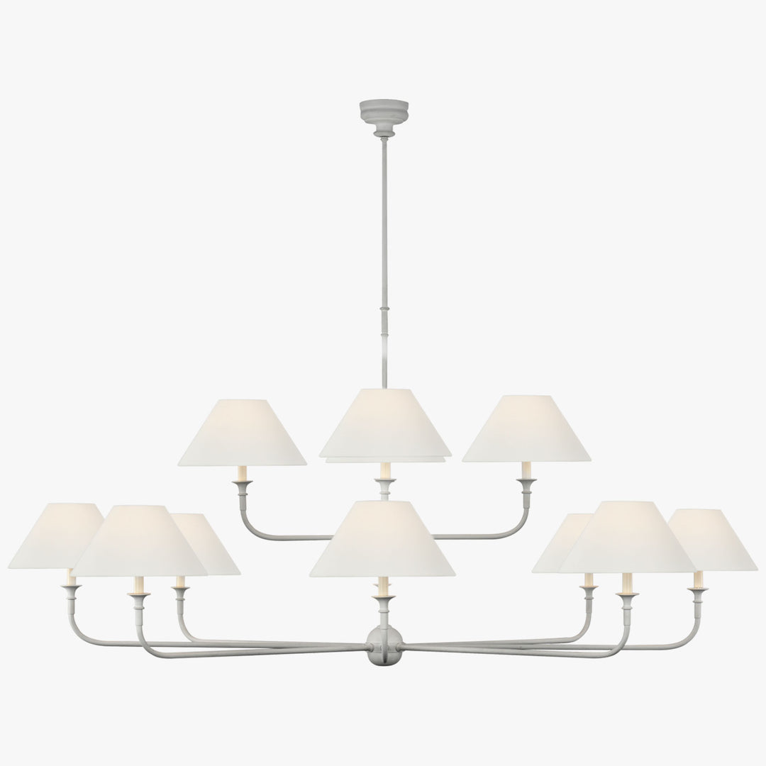 Piaf Grande Moderner Industrie-Kronleuchter aus Metall 