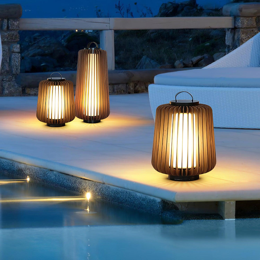 Tragbare Laternenlampe für den Außenbereich – kompaktes wiederaufladbares Licht zum Wandern