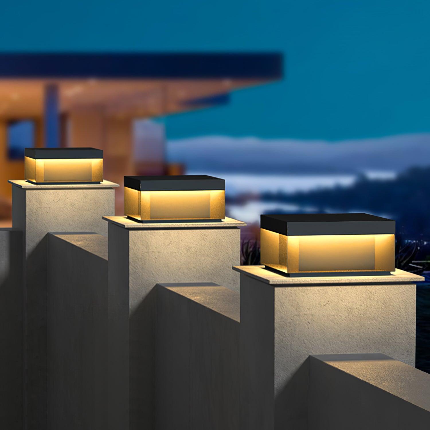 Outdoor Post Light - Durable Garden Lamp for Patio & Pathway