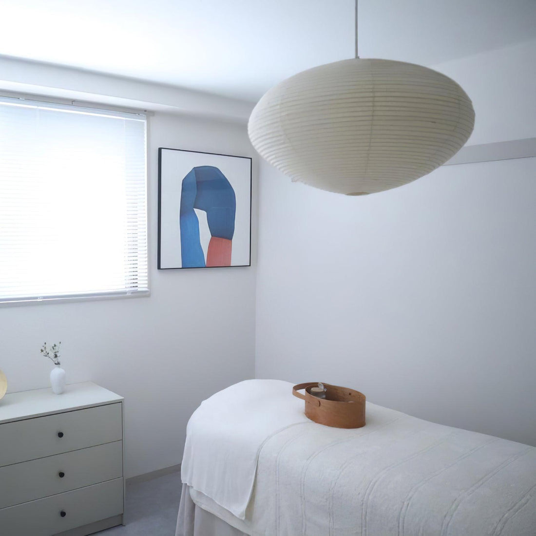 Mulberry Paper Plug-In Pendant Light