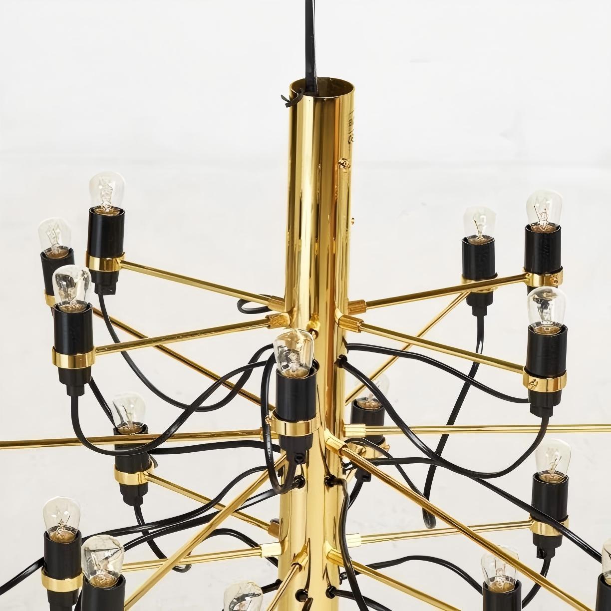Tendrila Contemporary Multi-Light Chandelier - Industrial-Inspired Design Metal Suspension for Lounges N01