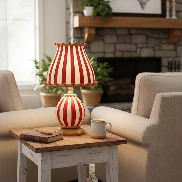 Festilo Playful Sculptural Table Lamp with Dome Shade – Modern Accent Design for Living Room