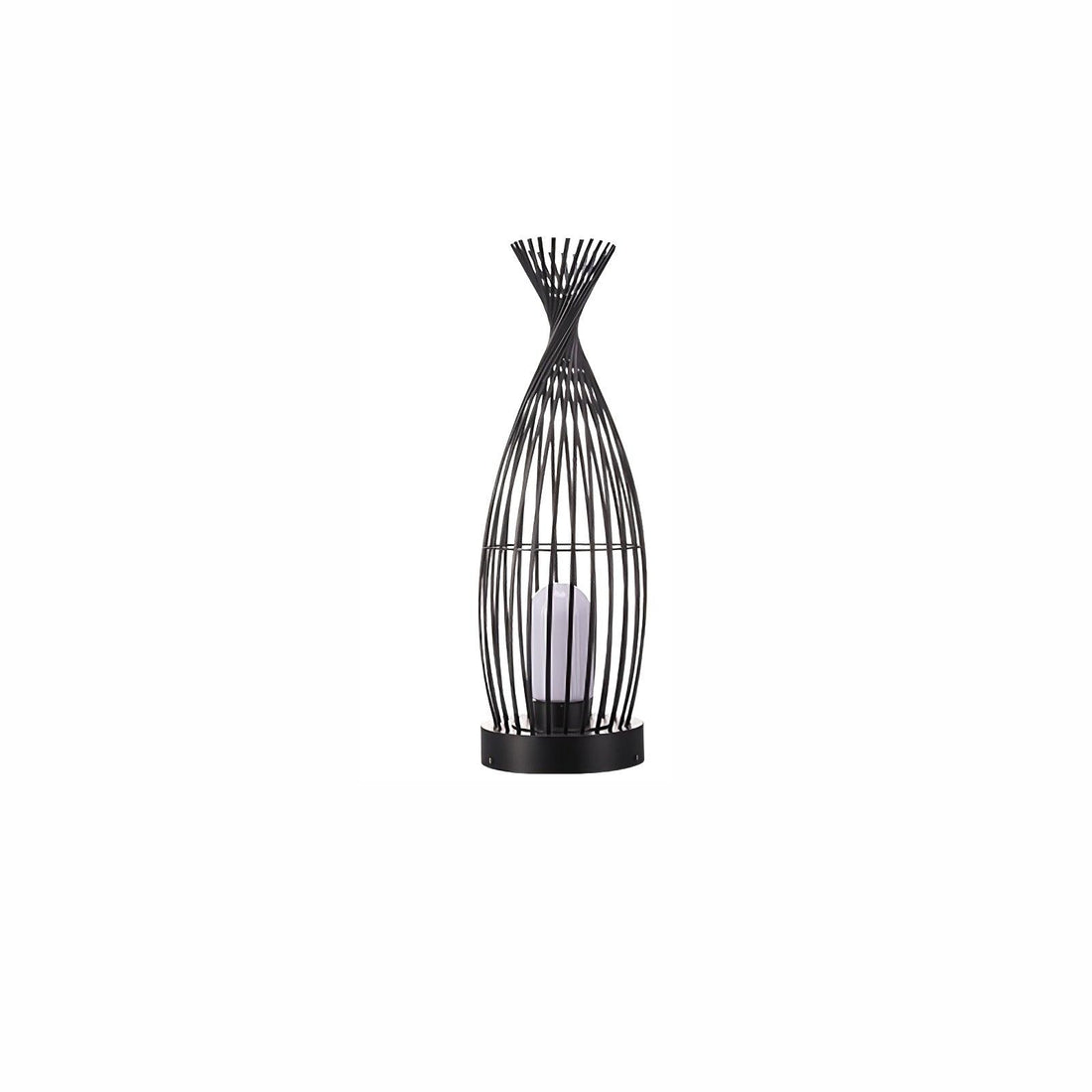 Modern Lantern Light - Spherical Striped Ambience Lamp for Outdoor