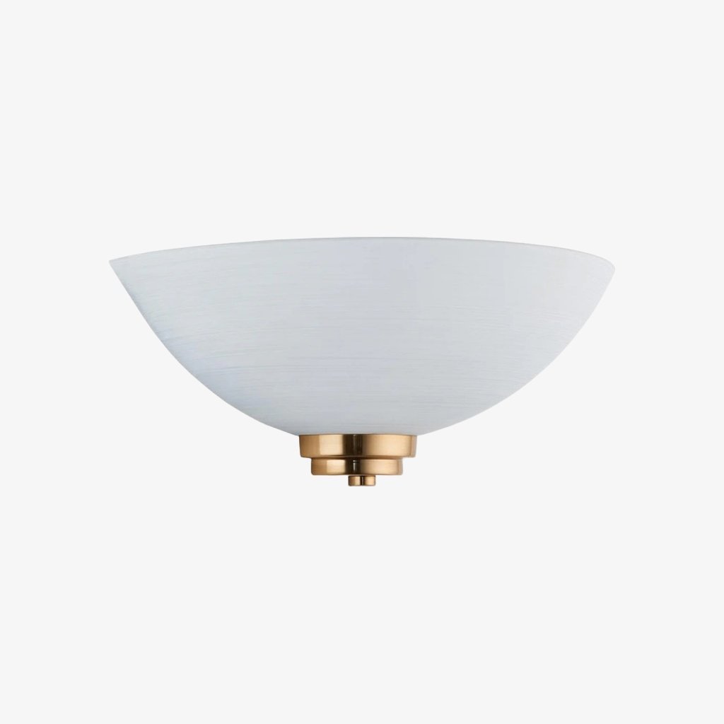 Lunetal Uplighter Retro Art Deco Profile Sconce – Decorative Wall Lamp for Entry or Study