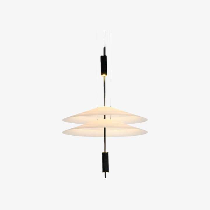 Plumeo Flamingo Multi Layered Pendant Light - Minimalist Light Fixture for Modern Living Rooms N54