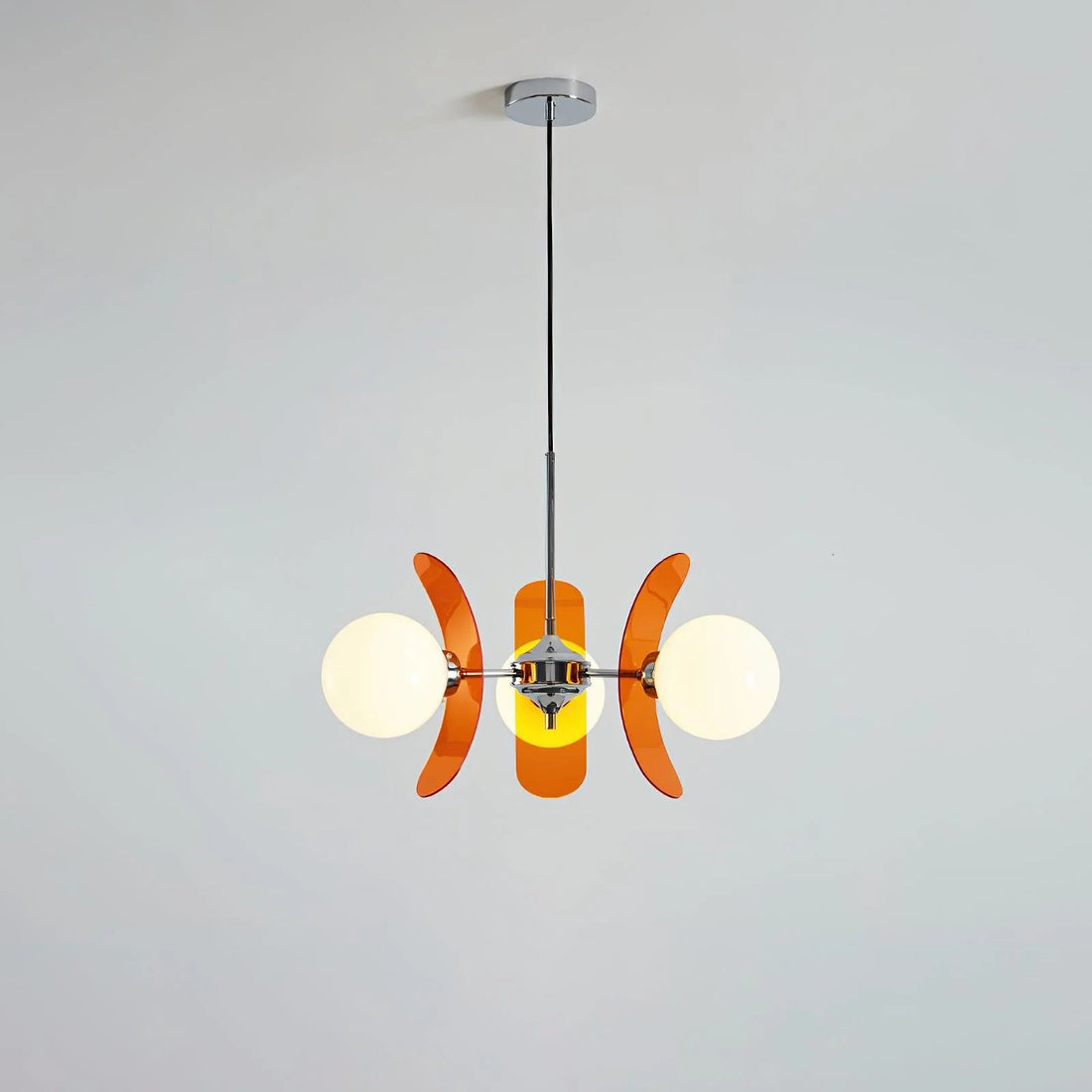 Art Deco Pendant Light - Petal Acrylic Material for Living Room