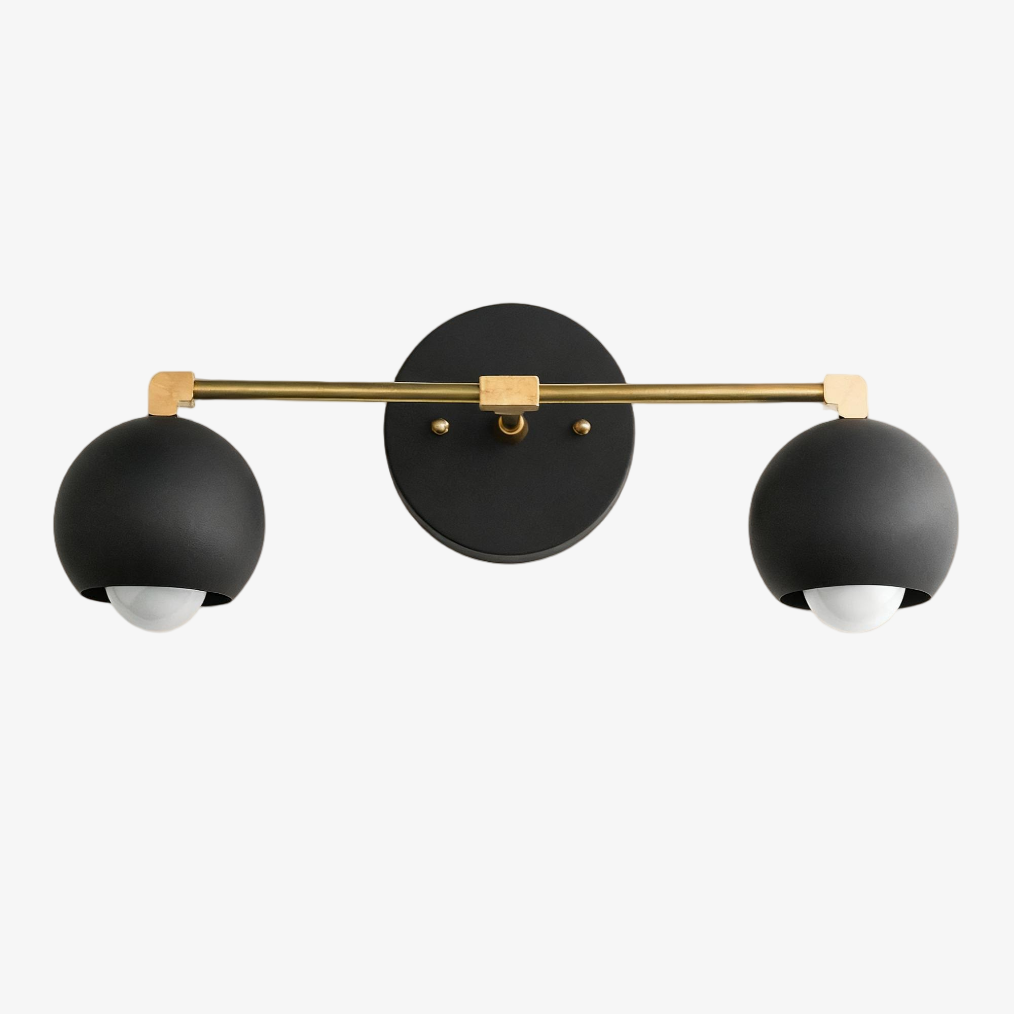 Metio Dome Decorative Vanity Light - Classic Orb Shade Bathroom Wall Lamp