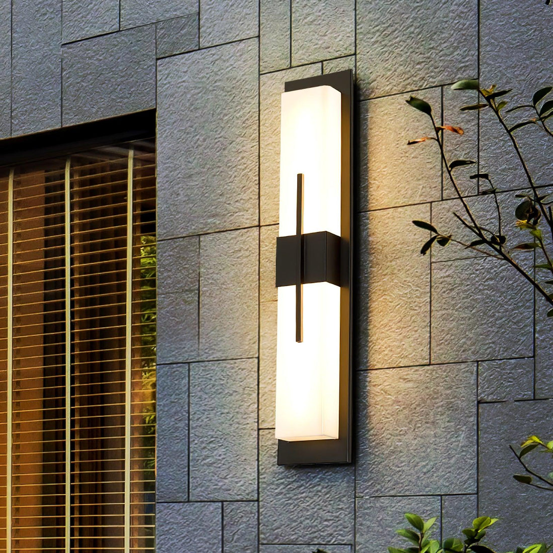Außenwandleuchte - Wasserdichte moderne Außenlampe für Veranda und Garten