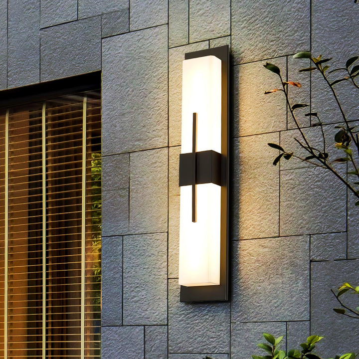 Außenwandleuchte - Wasserdichte moderne Außenlampe für Veranda und Garten