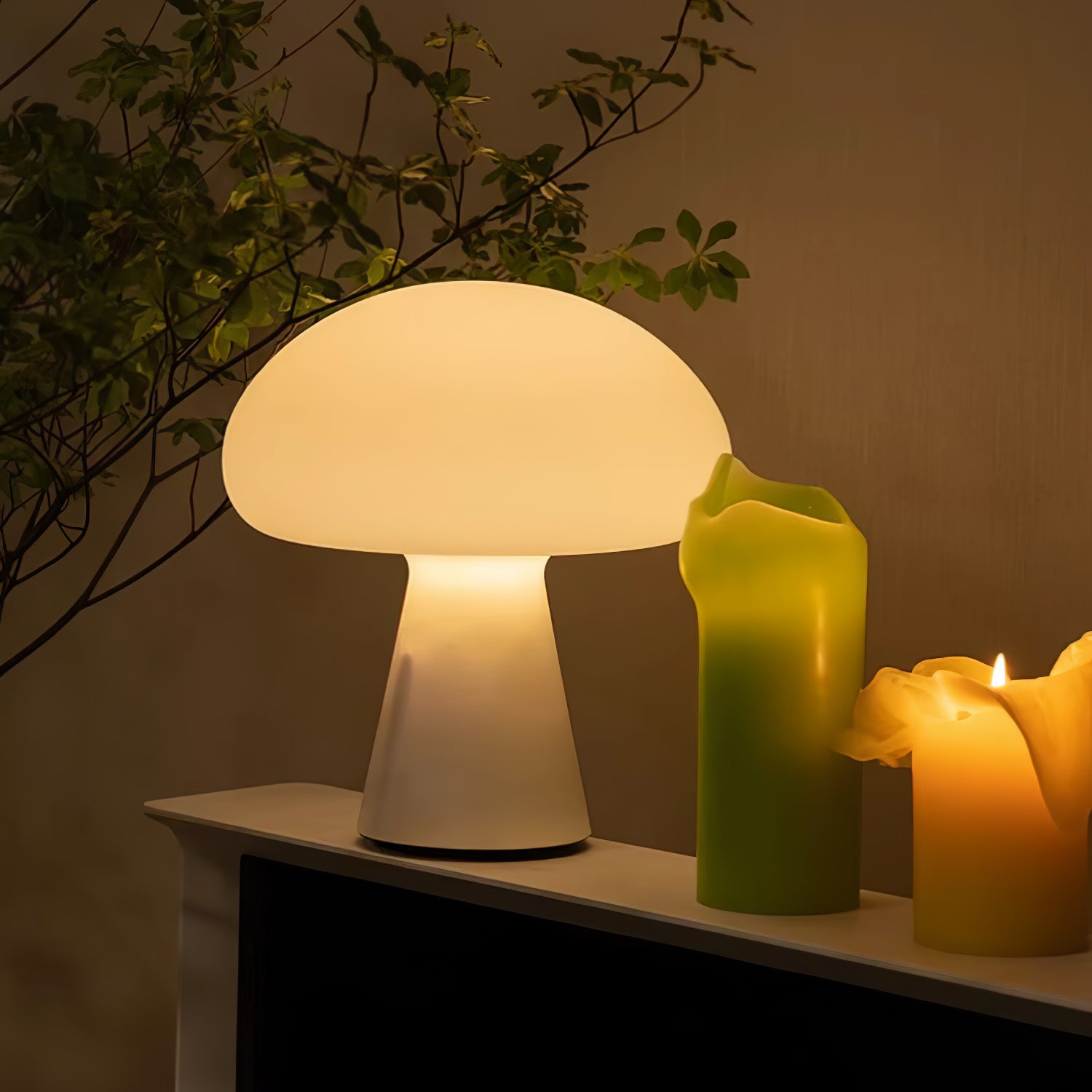 Tragbare Tischleuchte – wiederaufladbare moderne Lampe für Terrasse und Garten