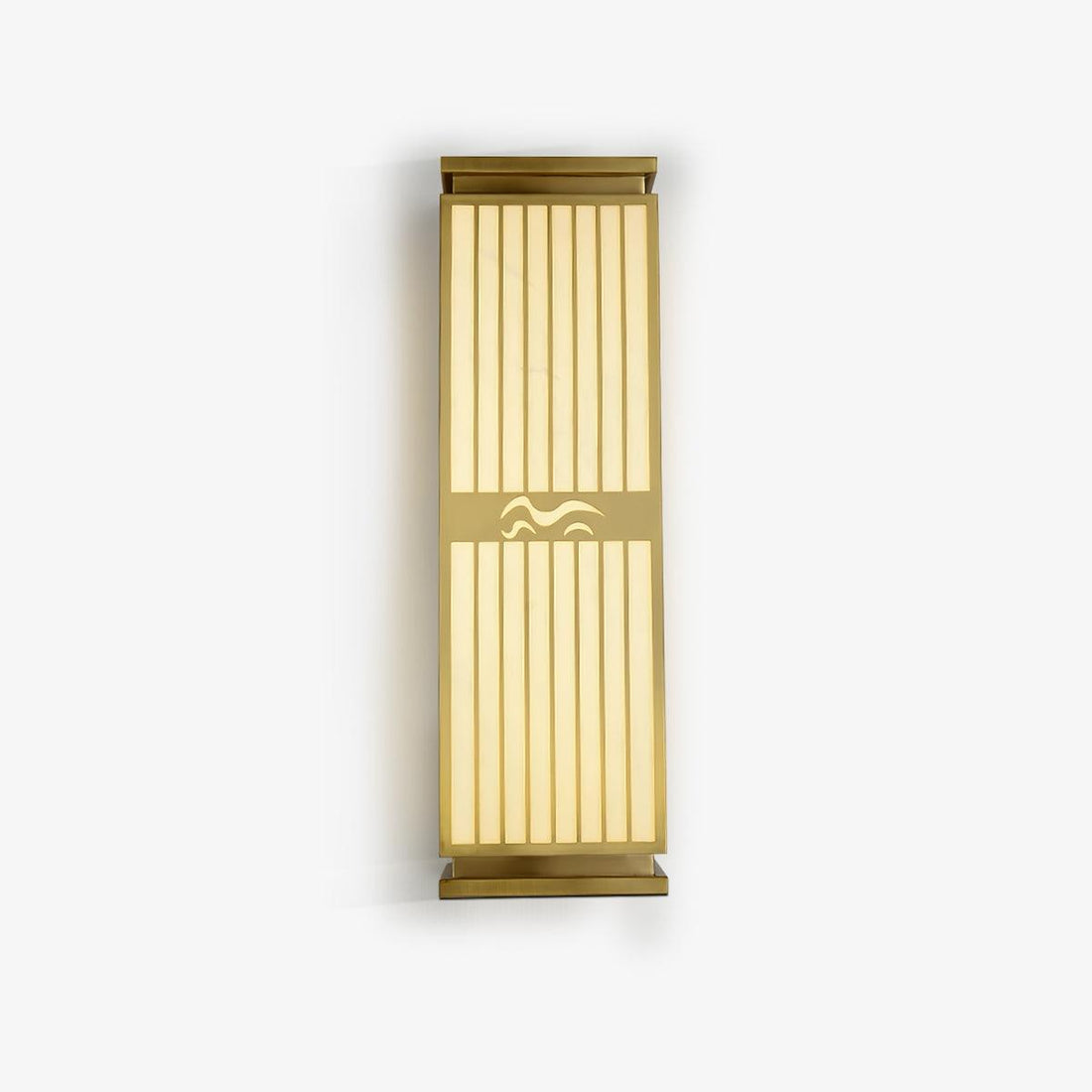 Metal Outdoor Wall Light - Square Acrylic Lamp for Yard