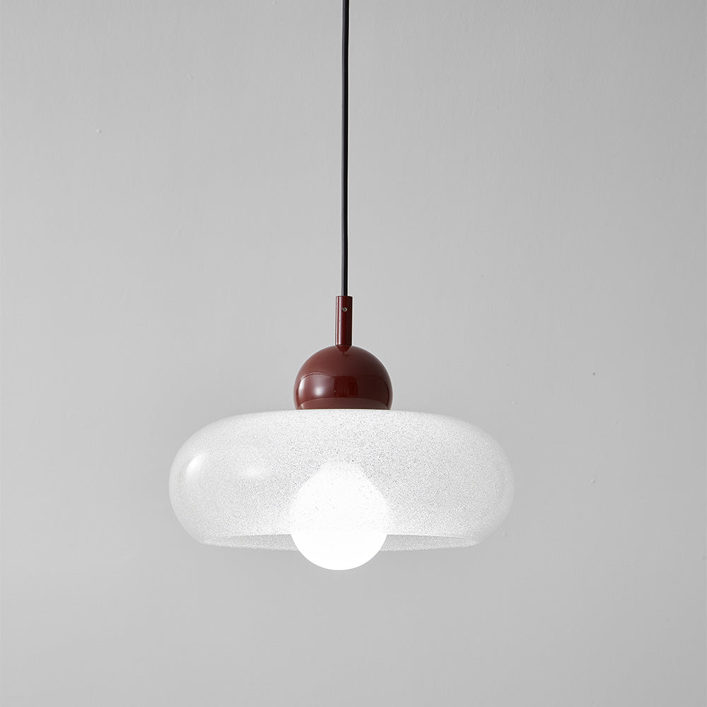 Nordic Pendant Light - Minimalist Transparent Glass Living Room