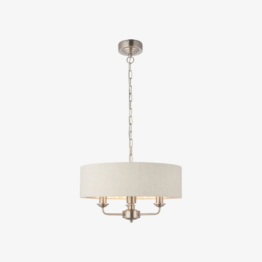 Tela Classic Multi-Light Design Pendant Light – Traditional Style Hanging Lamp for Dining Room