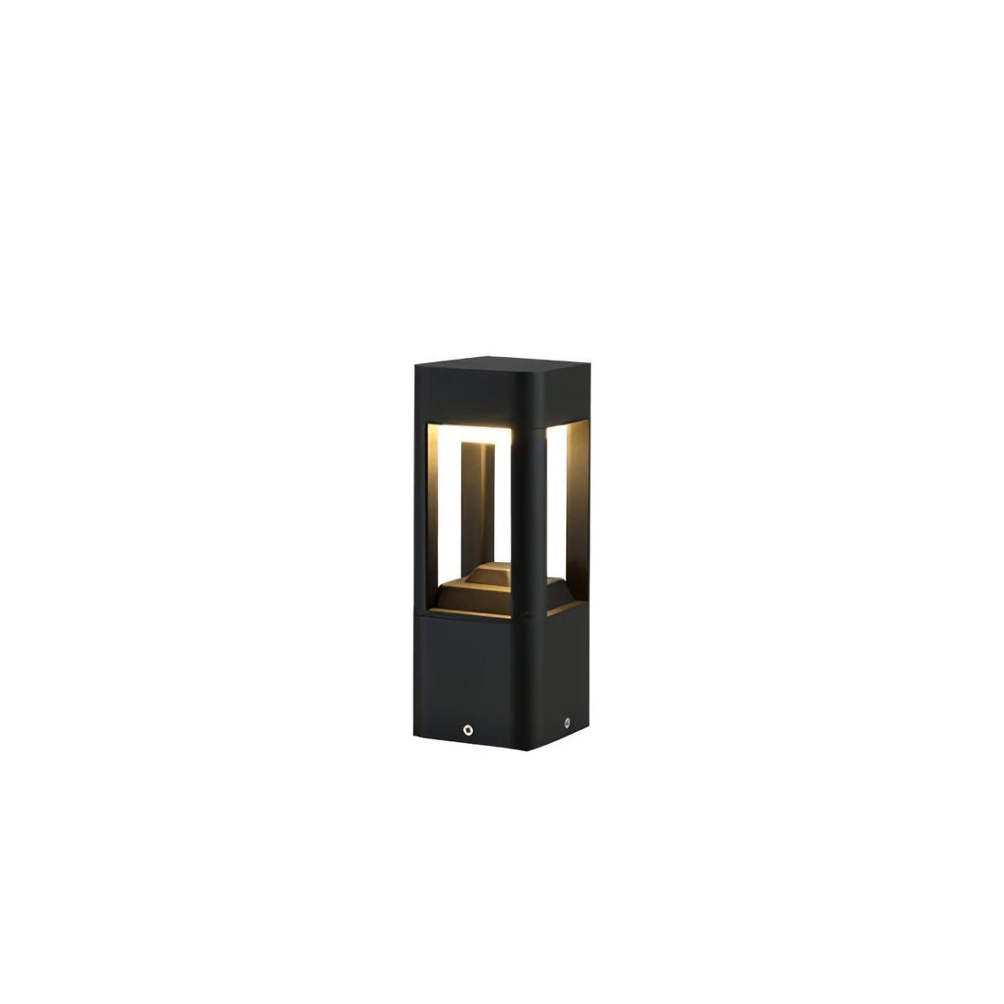 Rechteckige Gartenpollerleuchte - Moderne LED-Lampe für Wege