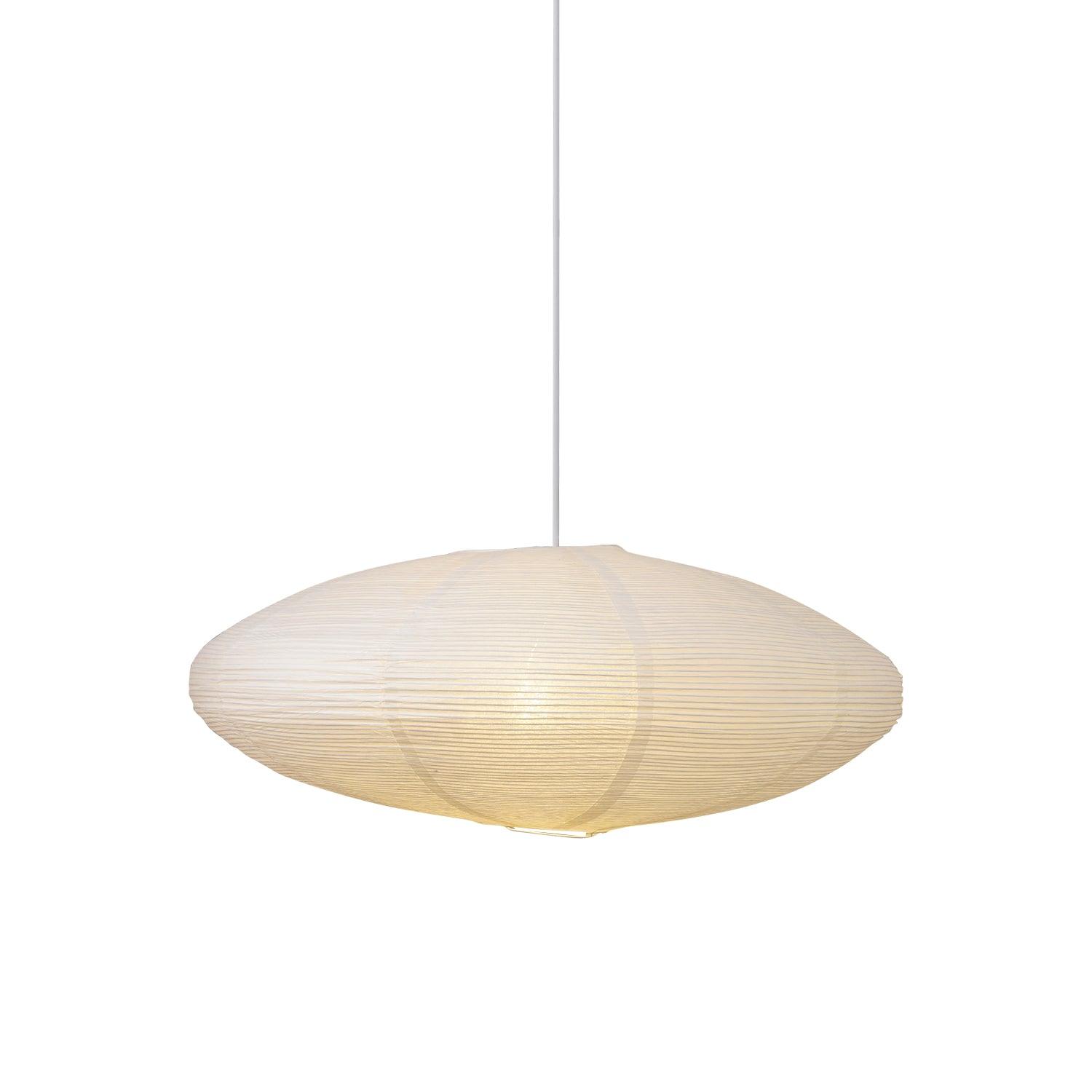 Mulberry Washi Pendant Lamp - Soft Handmade Light for Warm Home Decor