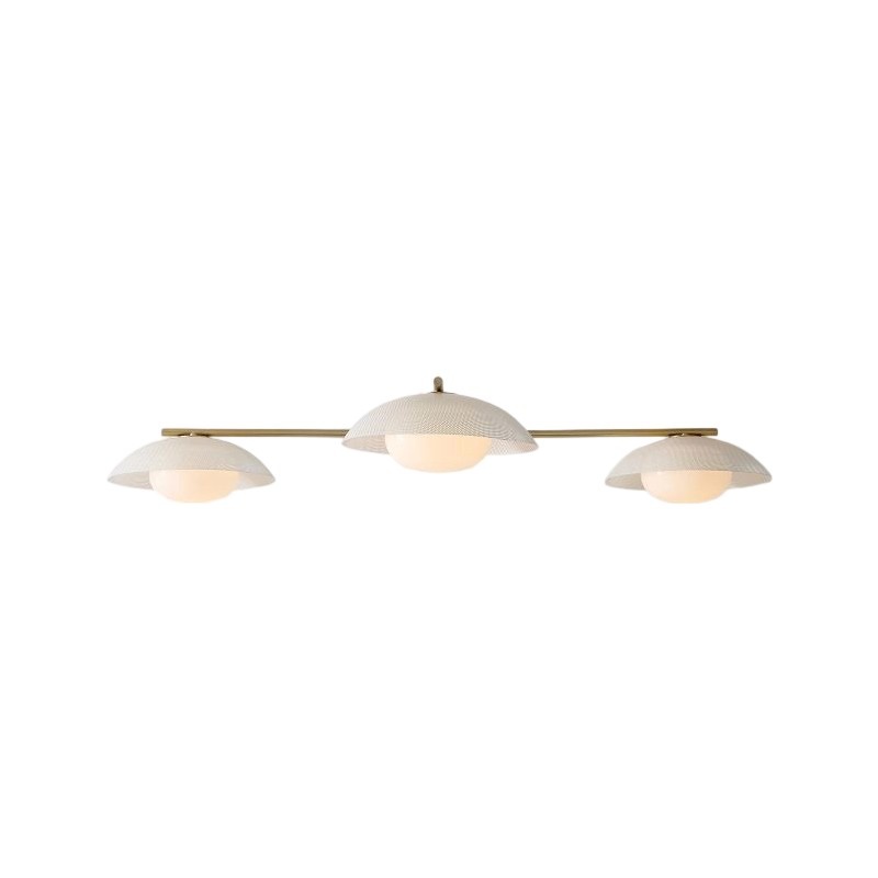 Elorina 3-Light Flush Mount Glass/Metal Ceiling Light - A Stylish Fixture for Modern Spaces