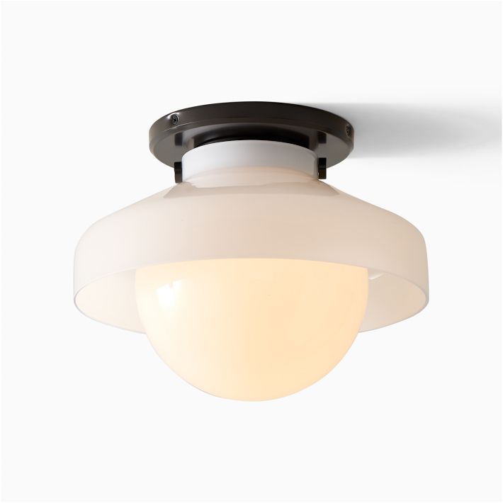 Hanton Metal Flush Mount Light - Modern Ceiling Lamp for Living Room