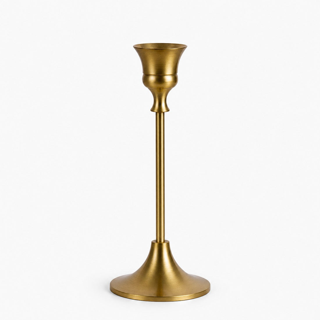 Vintage Brass Single Taper Candle Holder