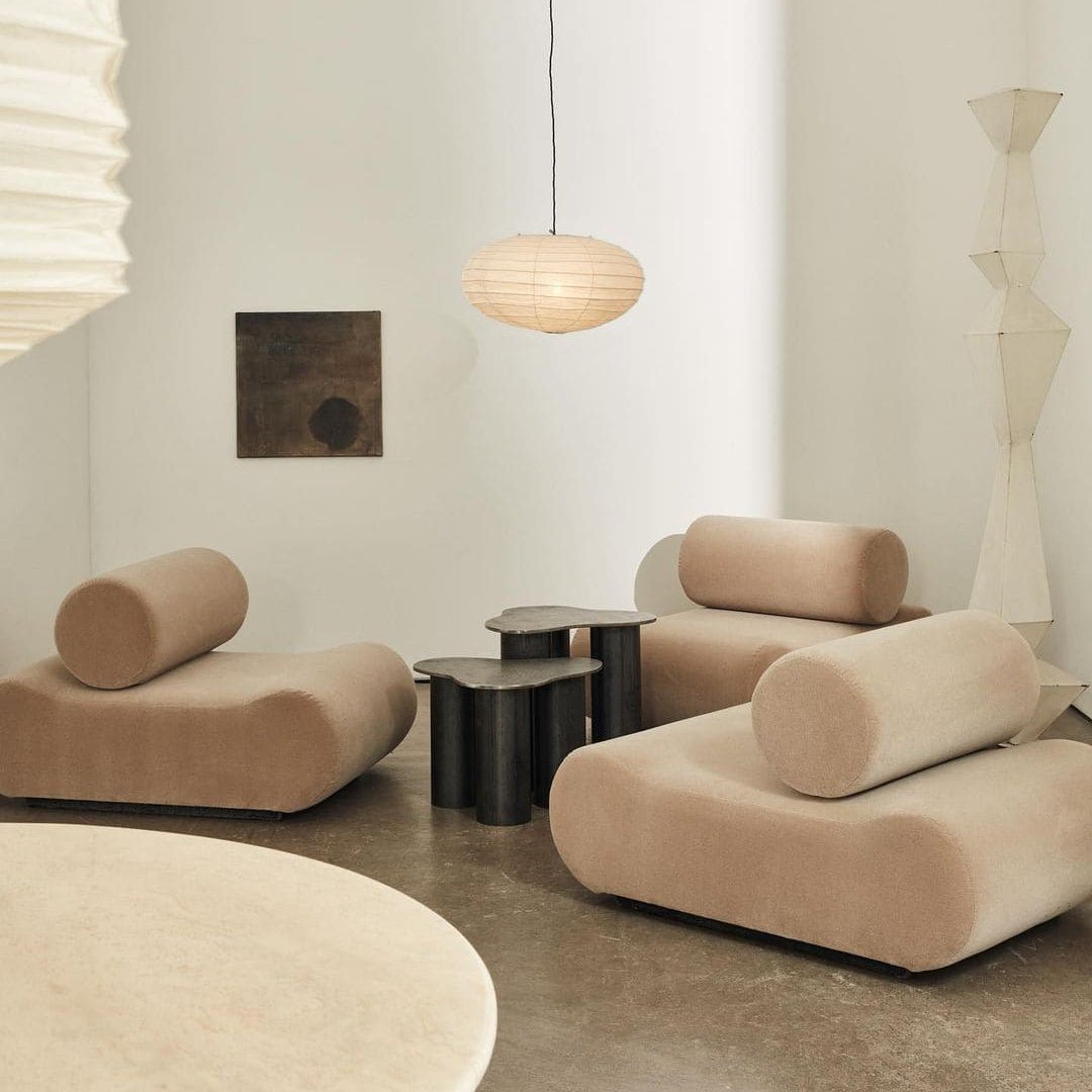 Washi Paper Pendant Lamp - Minimalist Japanese Light for Bedroom Decor