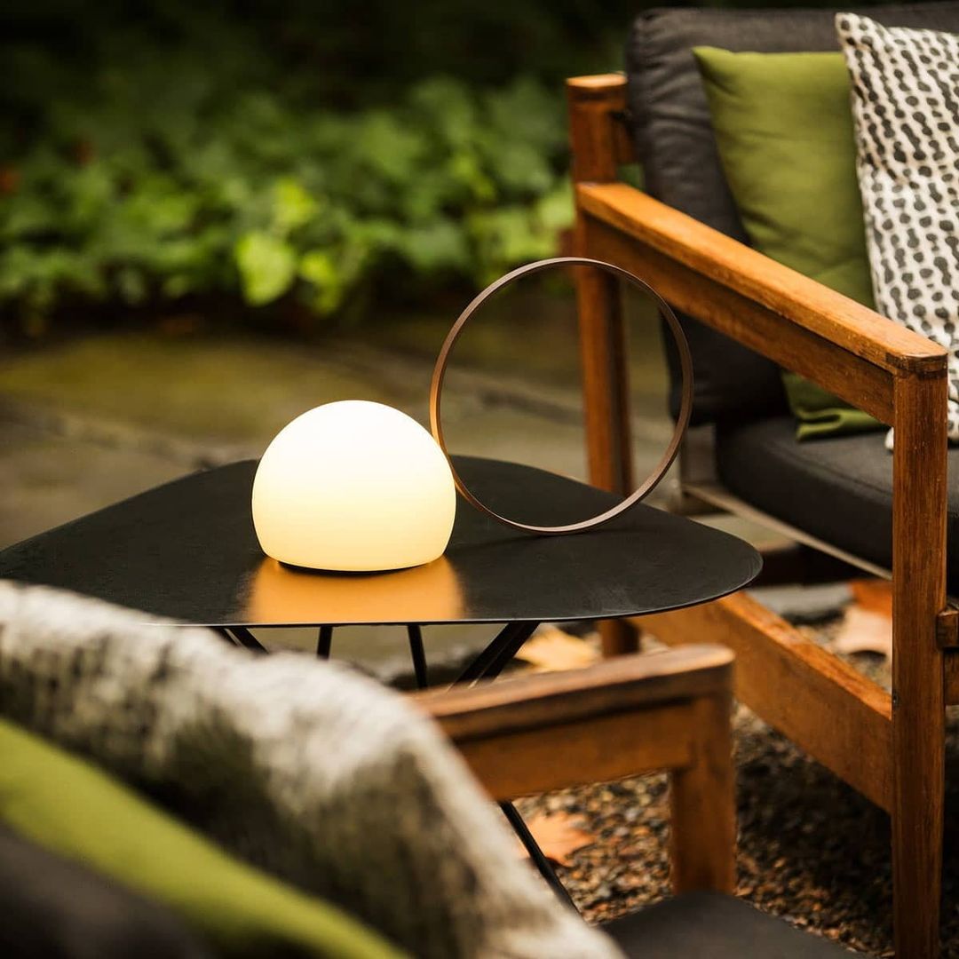 Dome Table Lamp - Portable Ambient Light for Living Room & Bedroom