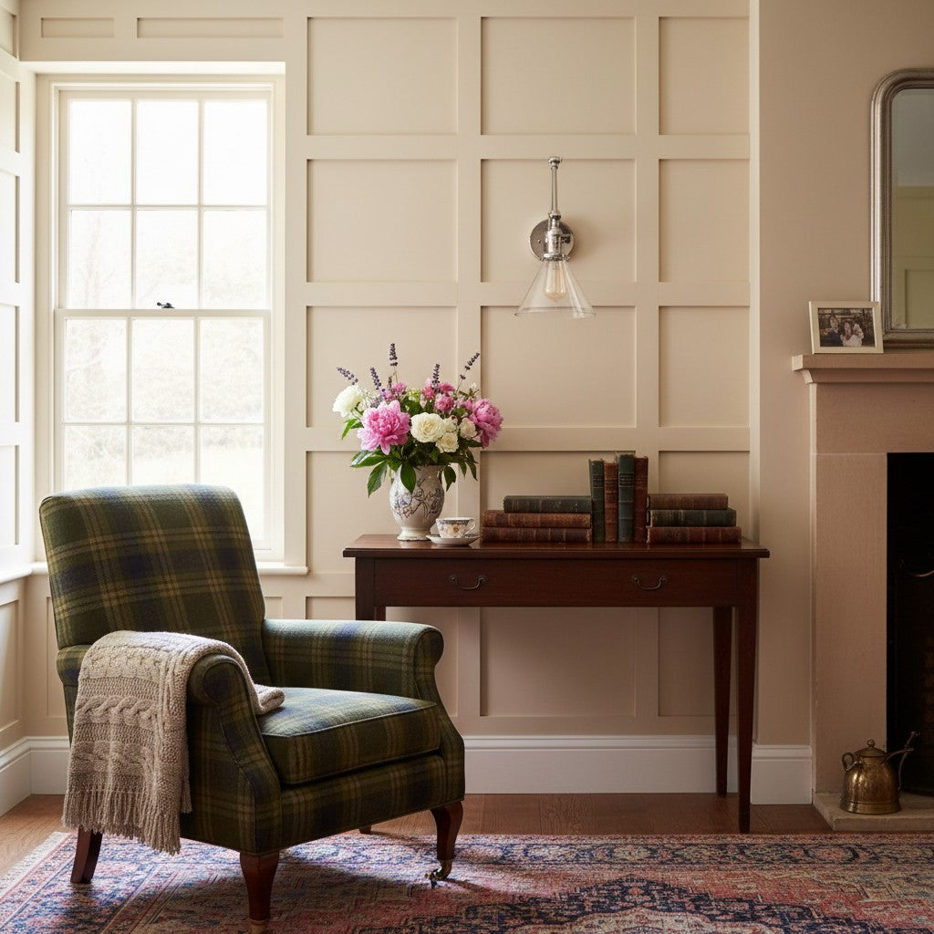 Conique Industrielle Wandleuchte aus Metall mit verstellbarem Arm – Kegelschirm aus Vintage-Glas