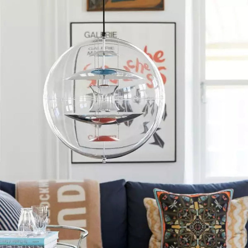 Globe Transparent Modern Bubble Pendant Lamp