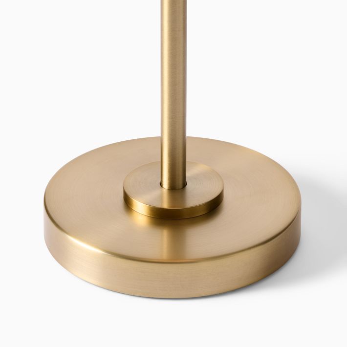 Diora Table & Floor Lamps - Linen Shade Modern Linear Style Sophisticated Accent