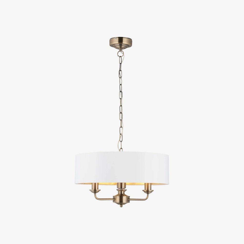 Tela Classic Multi-Light Design Pendant Light – Traditional Style Hanging Lamp for Dining Room