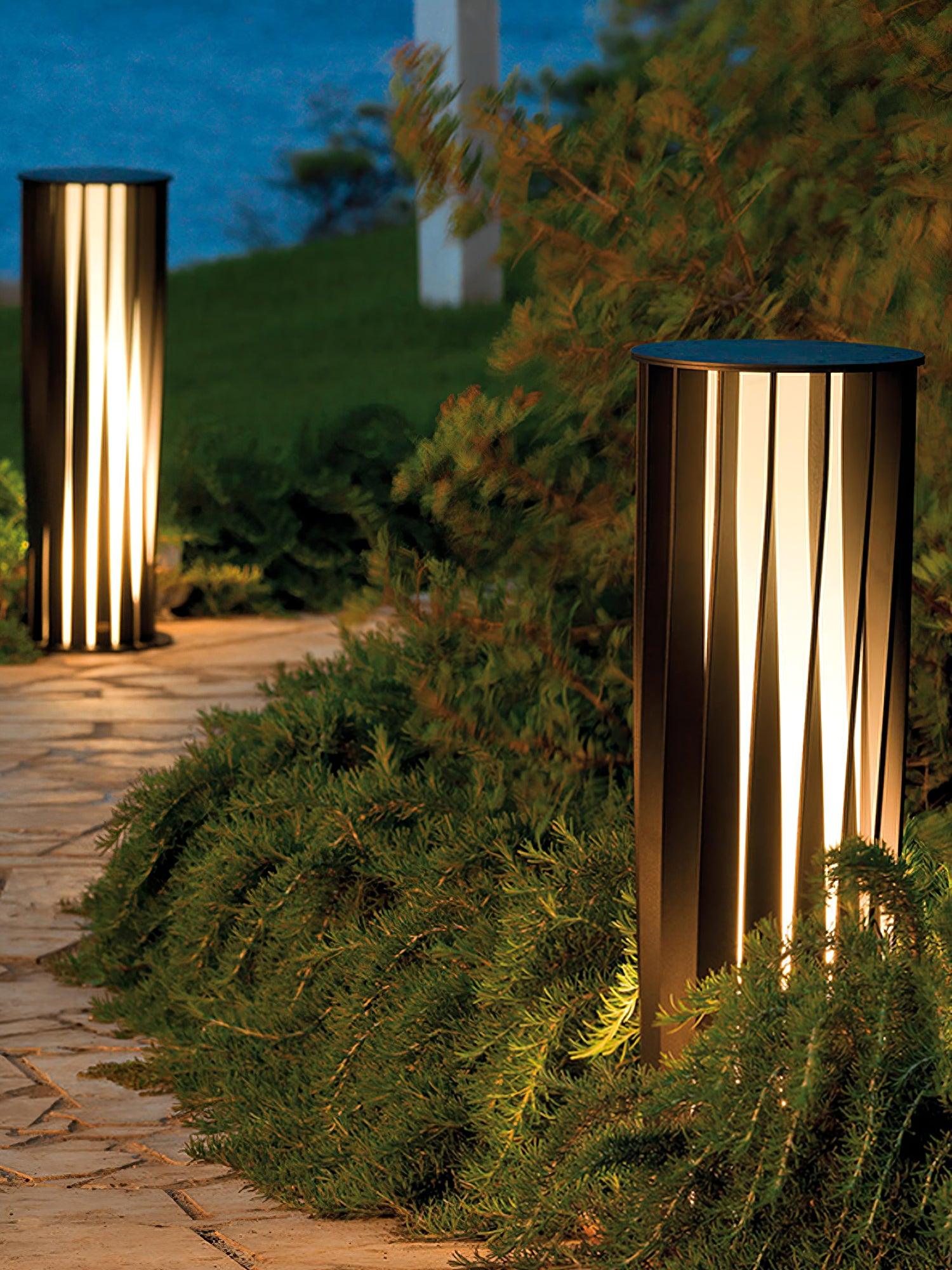 LED Outdoor Post Lamp - Energy-Saving Acrylic Light for Garden & Patio