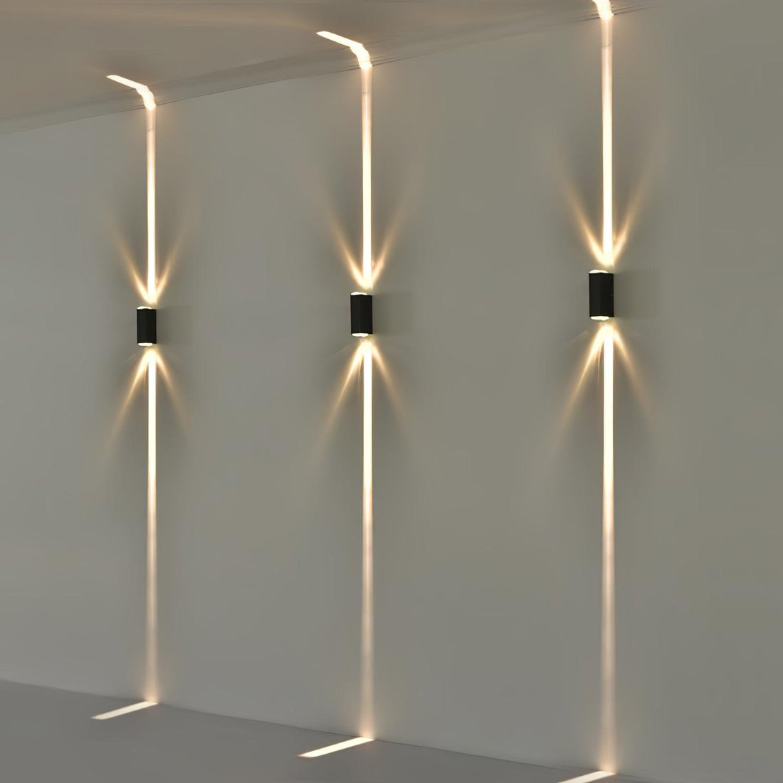Zylindrische Außenwandleuchte - Wasserdichte moderne Lampe für den Garten
