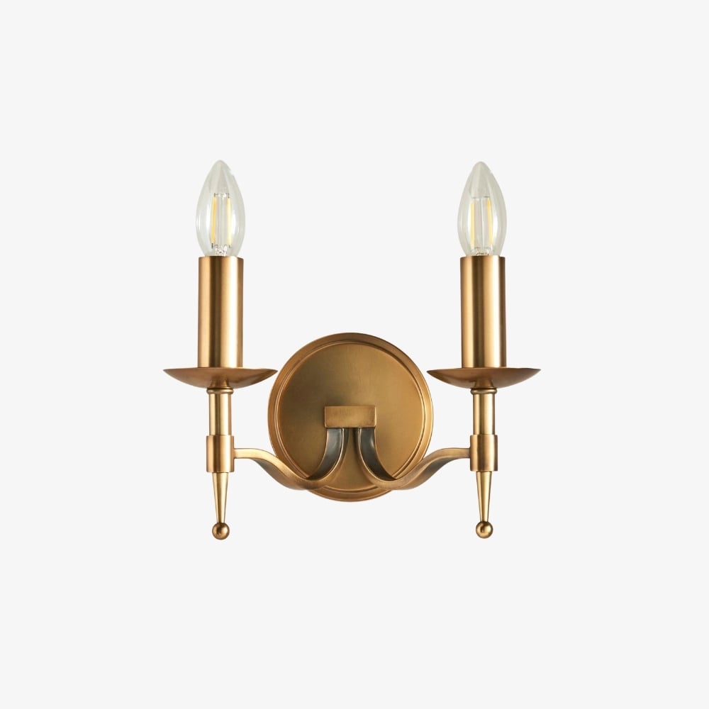 Tela Classic Wall Sconce Metal Wall Light - Elegant Wall Sconce Ideal for Hallway or Living Room