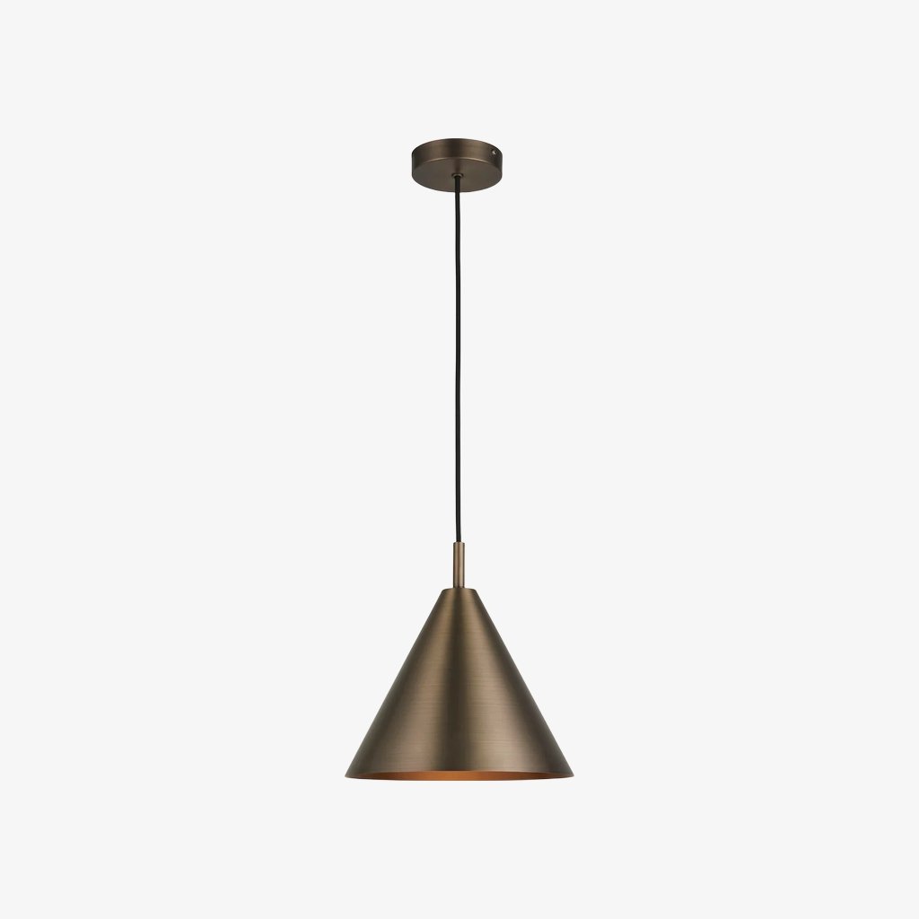 Oricone Pendant Light – Classic and Chic Design With Bronze or Brass Finish Perfect for Dining or Living Room