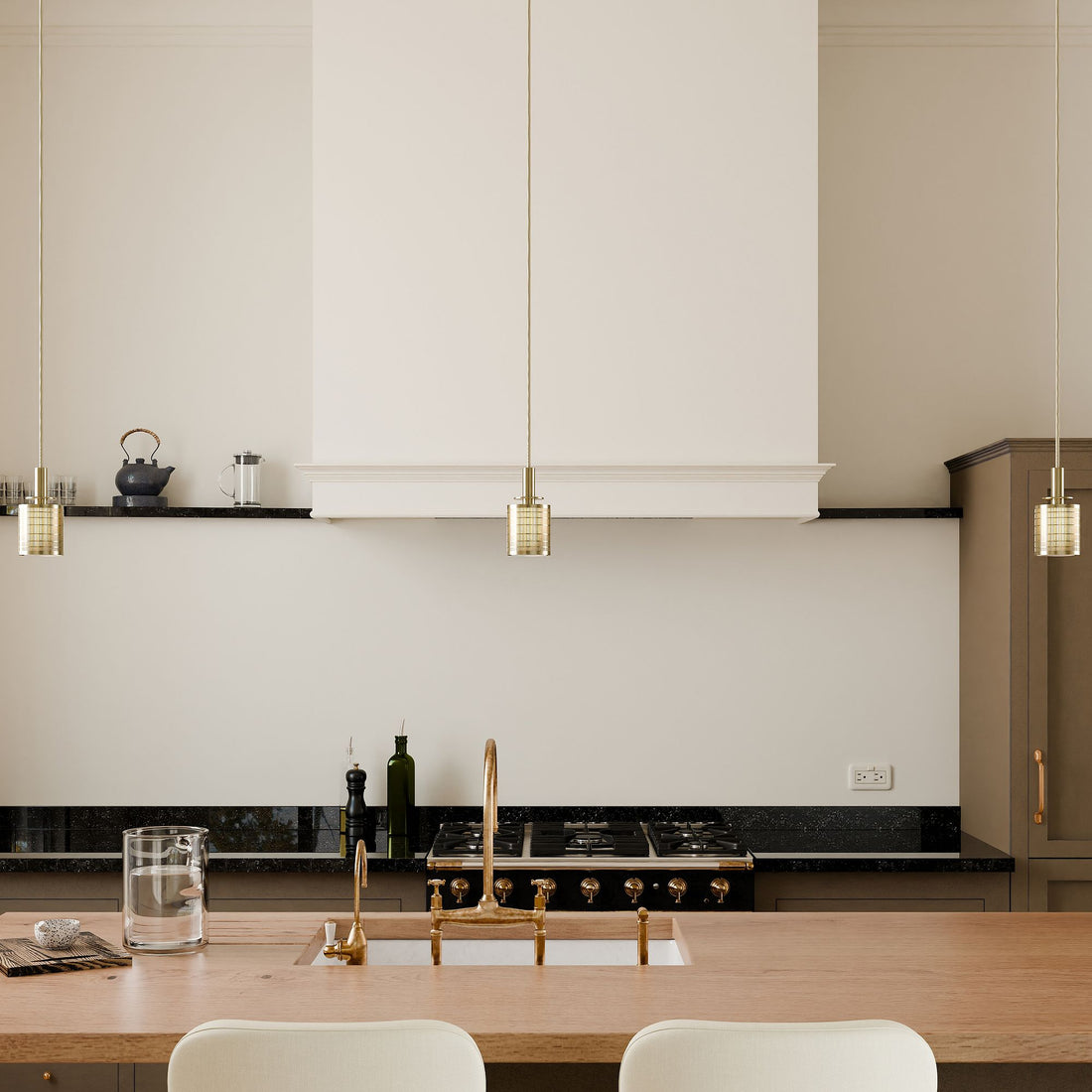 Galvia Perforated Pendant Light - Metal Adjustable Light for Bedroom