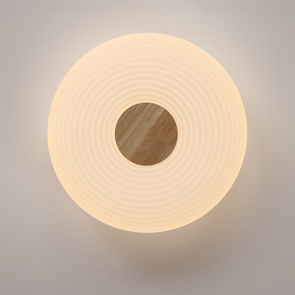 Wabi-Sabi Acrylic LED Ceiling Light – Minimalist Bedroom Fixture