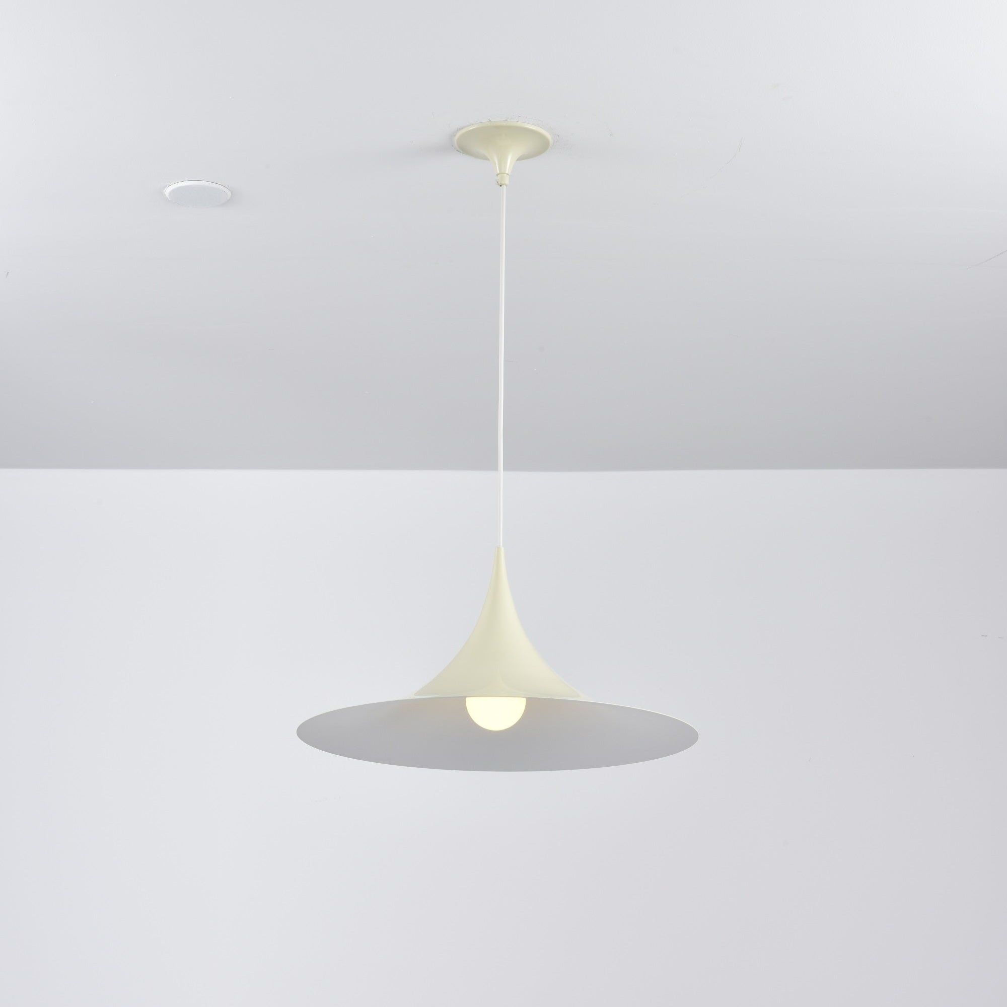 Bogenförmige Aluminium-Plug-in-Hängeleuchte